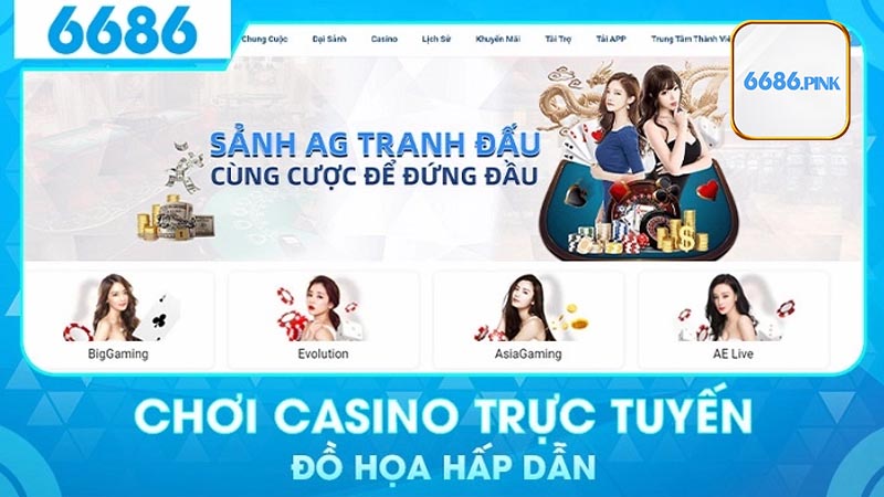 Đôi nét về sảnh casino 6686